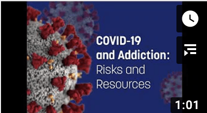 Addiction with COVID-19: Risks and Resources